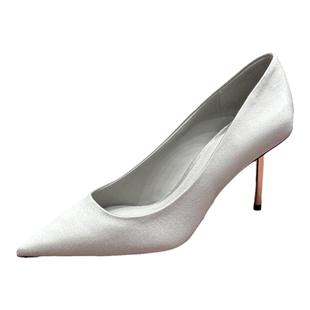 STELLA LUNA露娜23款简约高跟鞋尖头浅口细高跟优雅单鞋SLP321037