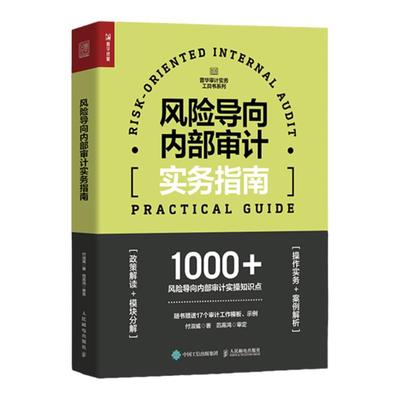 风险导向内部审计实务指南 付淑威审计实务工具书财务会计审计计划