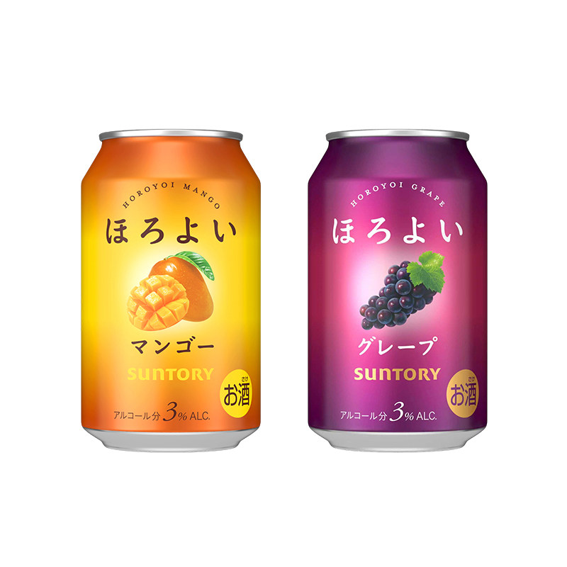 【顺手买一件】三得利和乐怡预调鸡尾酒缤纷2罐 低度果味鸡尾酒