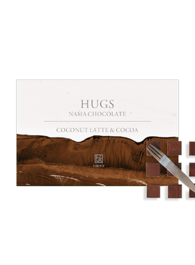 HUGS生椰拿铁生巧克力礼盒180g