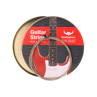 斗牛士Bullfighter电吉他琴弦09/10镀膜电吉他套弦6根弦0942/1046