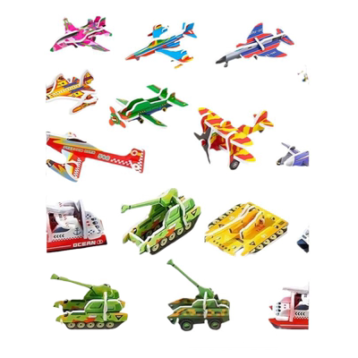 30张优质立体拼图！动手动脑