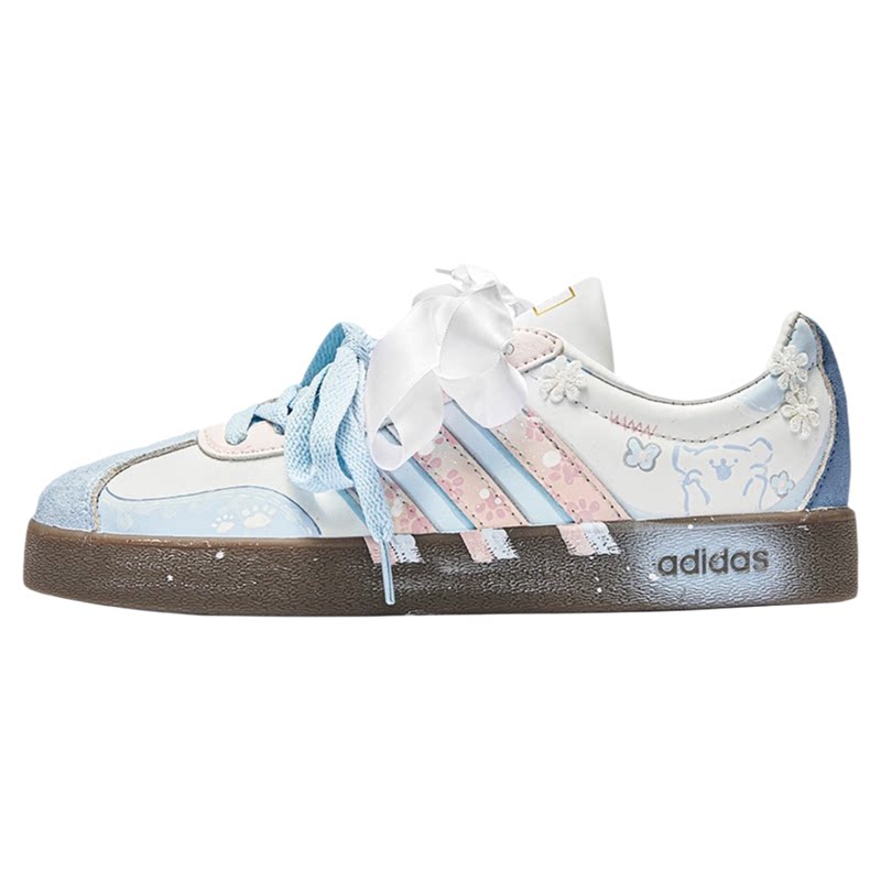 Adidas neo VL 灵动岛二次元潮流时尚低帮百搭休闲板鞋女子定制鞋