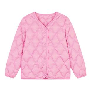 笛莎童装女童三防轻薄羽绒服秋冬季女款外套儿童羽绒内胆校服神器
