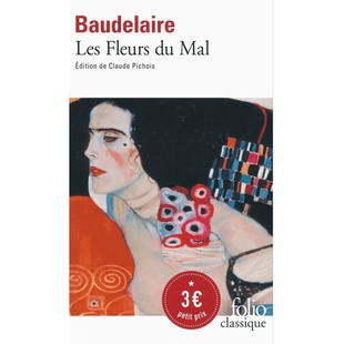 波莱尔 恶之花 法语版  法文原版 外国诗歌 Les Fleurs du Mal  波德莱尔【中商原版】
