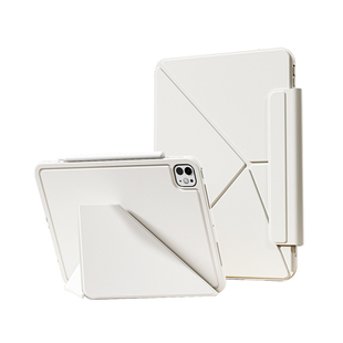 ipad11保护壳10代平板air7磁吸双面夹air654防摔边框苹果iPadpro13英寸12.9防弯mini76轻薄k折旋转支架散热圈