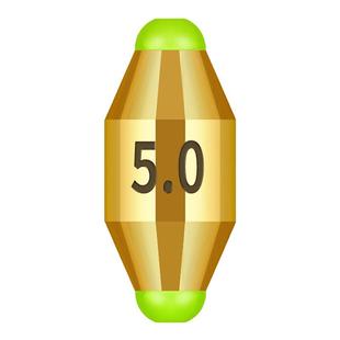 铜水中快速通心铅坠海钓矶钓路亚配件铅铜坠中通微铅筏钓开口铅坠