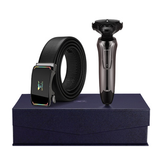 七匹狼皮带剃须刀礼盒套装爸爸男友生日礼物父亲节送老公实用高档