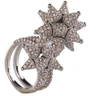 Swarovski/施华洛世奇双六角星手带戒指女士新款XY限定