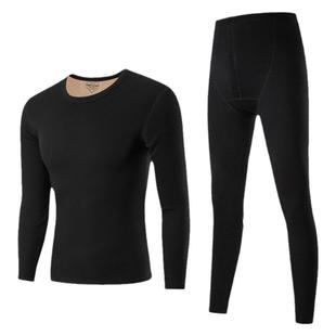 北极绒加绒加厚黄金绒男女士秋衣秋裤情侣冬超暖纯棉保暖套装防寒