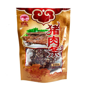 成达猪肉条广西宜州刘三姐特产猪肉干香辣原味香肉条网红零食送礼