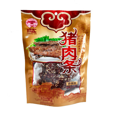 广西宜州原味猪肉干成达