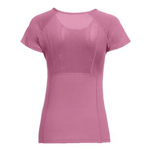 瑜伽服短袖春夏新款中长款网纱显瘦速干上衣透气健身运动T恤女薄