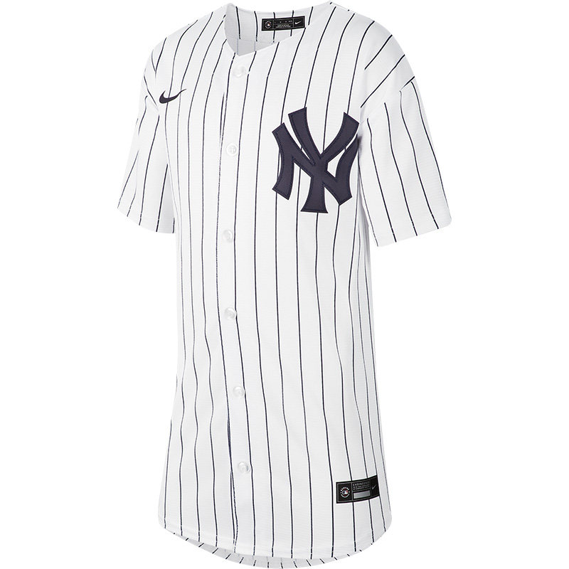 Nike/耐克正品纽约洋基队大童棒球运动短袖球衣DZ3685-100