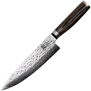 贝印旬刀日本原装进口菜刀家用主厨刀厨师刀大马士革菜刀厨房刀具