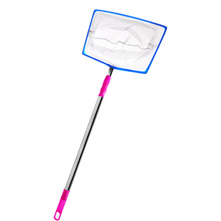 鱼缸专用捞鱼网不锈钢方形渔捞手抄渔网小金鱼观赏鱼儿童捕捞鱼网