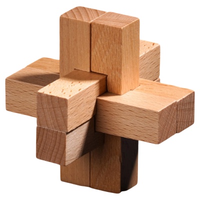 孔明锁鲁班锁全套5件5折