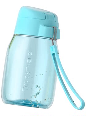 特百惠CC嘟嘟350ml企鹅水杯男女吸管杯运动轻巧密封防漏高颜值