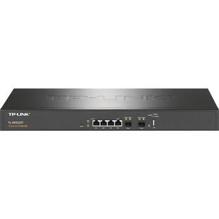 普联TP-LINK TL-ER3220T万兆2光千兆4网口有线路由器企业级AC多网段VLAN云远程行为管理防火墙USB多WAN机架式