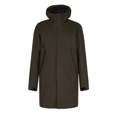 现货商鸟加厚防水羽绒服长款