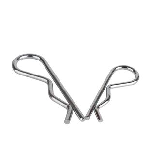 B型开口销不锈钢波浪销铁镀锌B形销卡销发夹锁销1-6mm插销R型销子