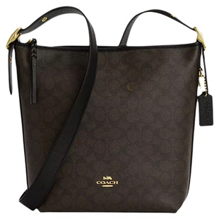 【新年礼物】COACH/蔻驰托特包ValeDuffle流浪水桶包单肩斜挎女包