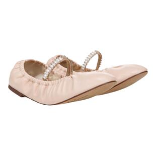 SAM EDELMAN山姆爱德曼春珍珠玛丽珍浅口芭蕾舞软皮单鞋女FREEDA