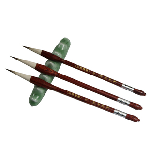 光祖堂 正宗湖笔 纯狼毫毛笔 对联 榜书书法国画专用斗笔提斗笔