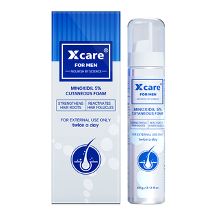 【自营】xcare进口5%米诺地尔酊二代泡沫剂男用防脱生发液0丙二醇