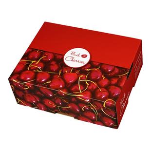 高档2-5斤进口车厘子包装盒大连樱桃智利水果空盒子包装纸箱定制