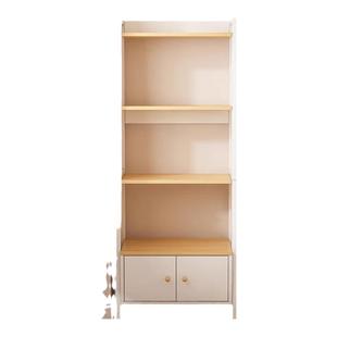 床头置物架落地多层收纳架子靠墙卧室斜梯形客厅房间柜子床边书架