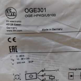 议价IFM OGE200 OGE201 OGE300 OGE301 全新原装正品易福门
