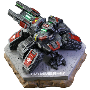 机械手办星际争霸攻城坦克重锤17电动手办语音交互控制HAMMER-17
