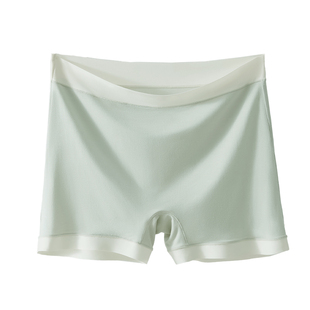 恒源祥莫代尔平角内裤女安全裤防走光二合一无痕冰丝蚕丝抗菌夏季