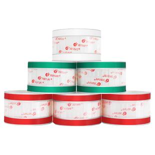 亚众透明易撕贴封口贴饮料咖啡密封防漏胶带奶茶外卖杯盖贴纸打包纸袋烘培食品封口贴标签贴不干胶底座索引贴