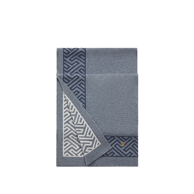 万事利男绵羊毛围巾围脖