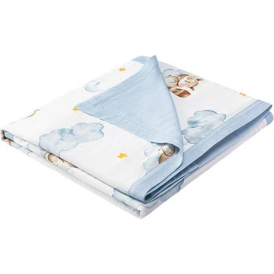 英氏初生婴儿专用小被秋冬宝宝豆豆被新生儿盖被四季通用被子冬款