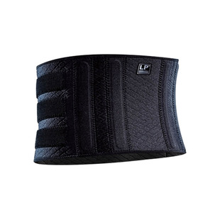 LP专业运动护腰健身钢条固定腰篮球男女腰带深蹲支撑透气防护护具