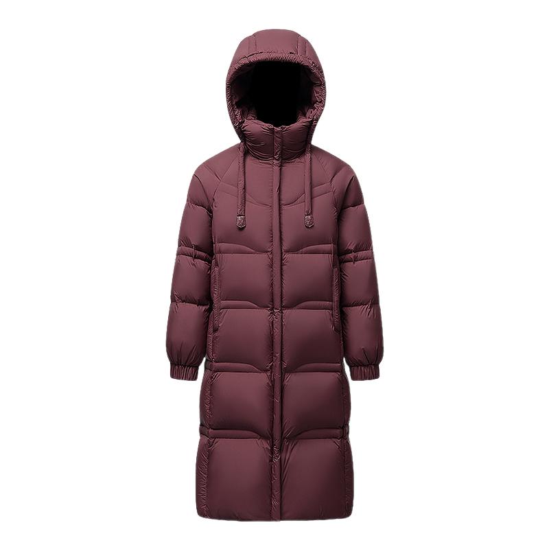 雪中飞女中长款羽绒服