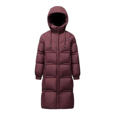 雪中飞女中长款羽绒服