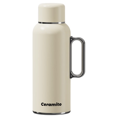 纯陶瓷内胆磁吸温显保温壶1100ml