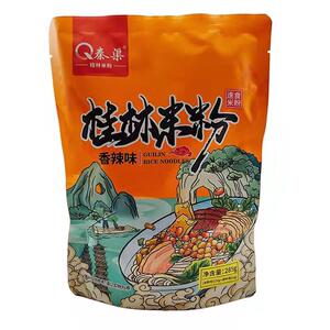 广西桂林米粉速食正宗卤菜粉袋装米线新鲜湿米粉免煮冲泡干捞拌粉