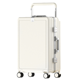 铝框宽拉杆行李箱女多功能万向轮结实耐用20寸旅行箱密码箱子24男