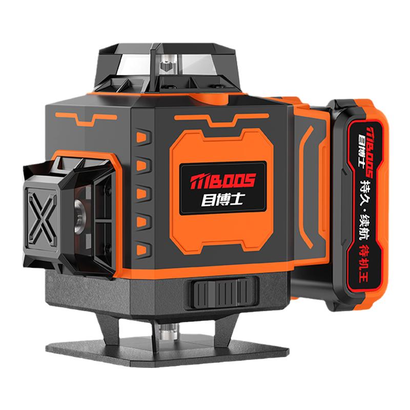 目博士激光水平仪高精度强光工程测量室外专用红外线自动调平水仪