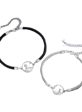 手链情侣一对异地恋编织手绳