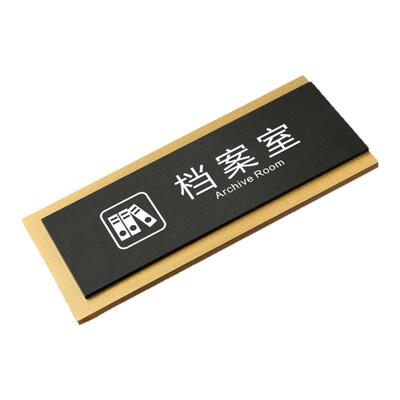加厚亚克力磨砂科室标识牌可定制