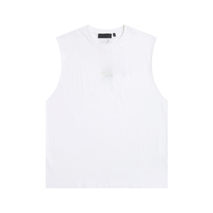 FEAR OF GOD FOG复线ESSENTIALS男女情侣高街无袖T恤坎肩字母背心