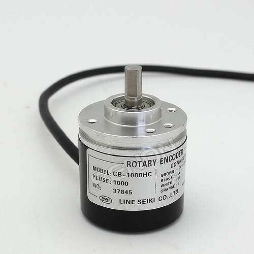 议价全新CB-1000HC旋转编码器外径38mm实心轴轴径6mm 电压:12-24V