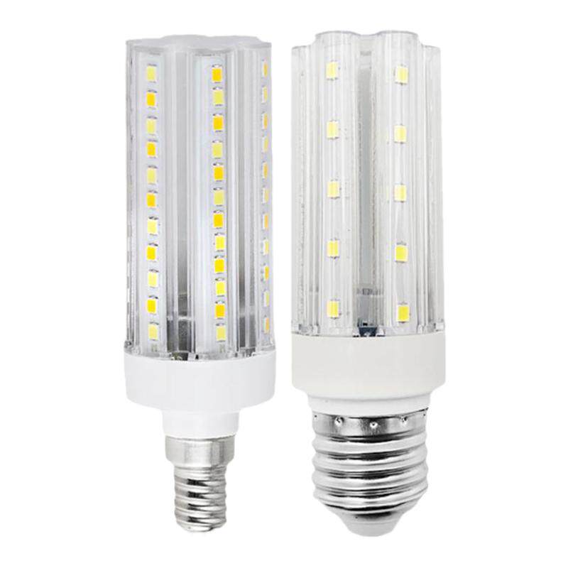 led玉米灯泡足功率家用螺口吸顶吊灯水晶灯三色变光e14光源节能灯