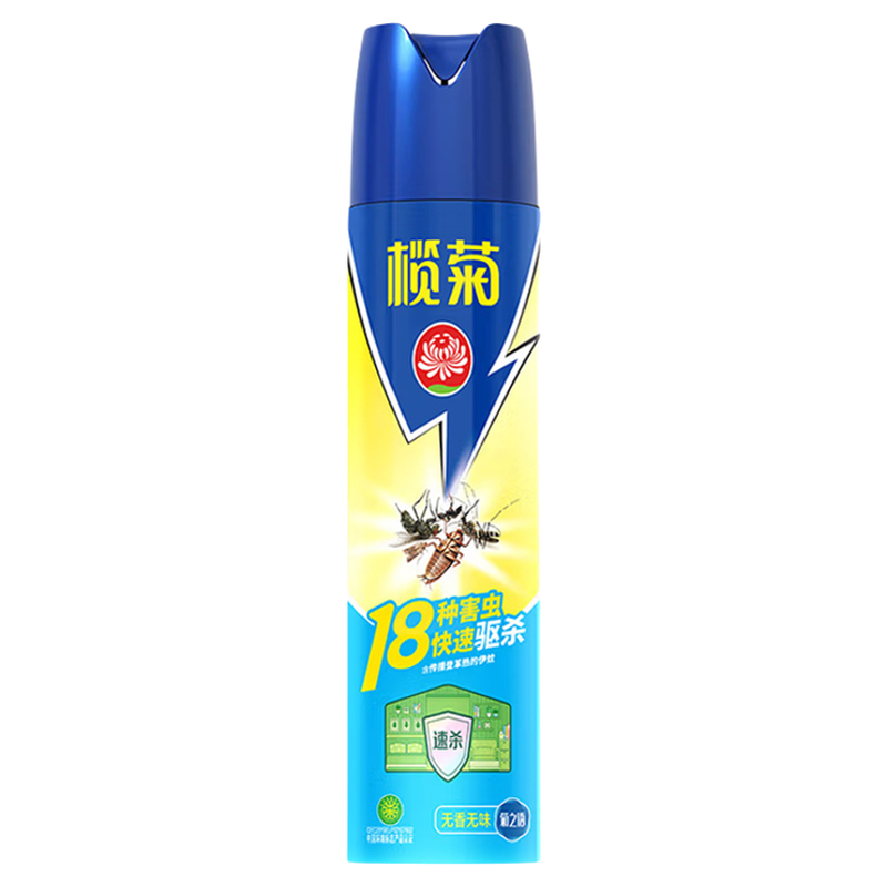 榄菊无香无味杀虫气雾剂